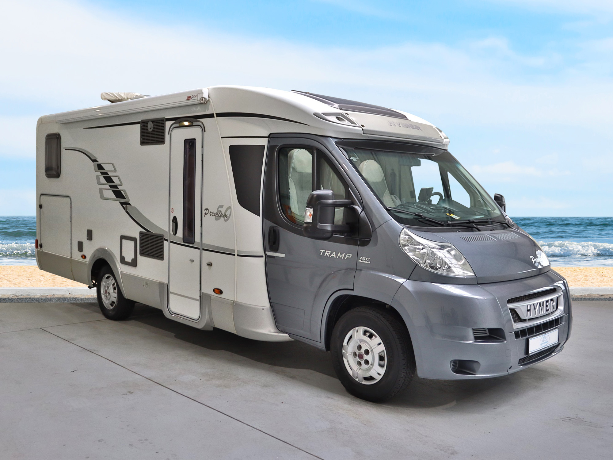 HYMER-ERIBA Tramp T 678 Premium50/Einzelbetten/Garage/Klima/Solar